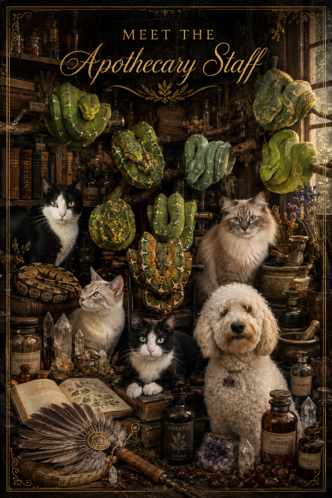 Meet the Apothecary Staff meet the staff