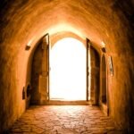 door, gate, portal, tunnel, stone work, architecture, historical, door handle, house entrance, front door, passage, entrance door, entrance, stargate, exceed, threshold, forward, to die, transition, dimension