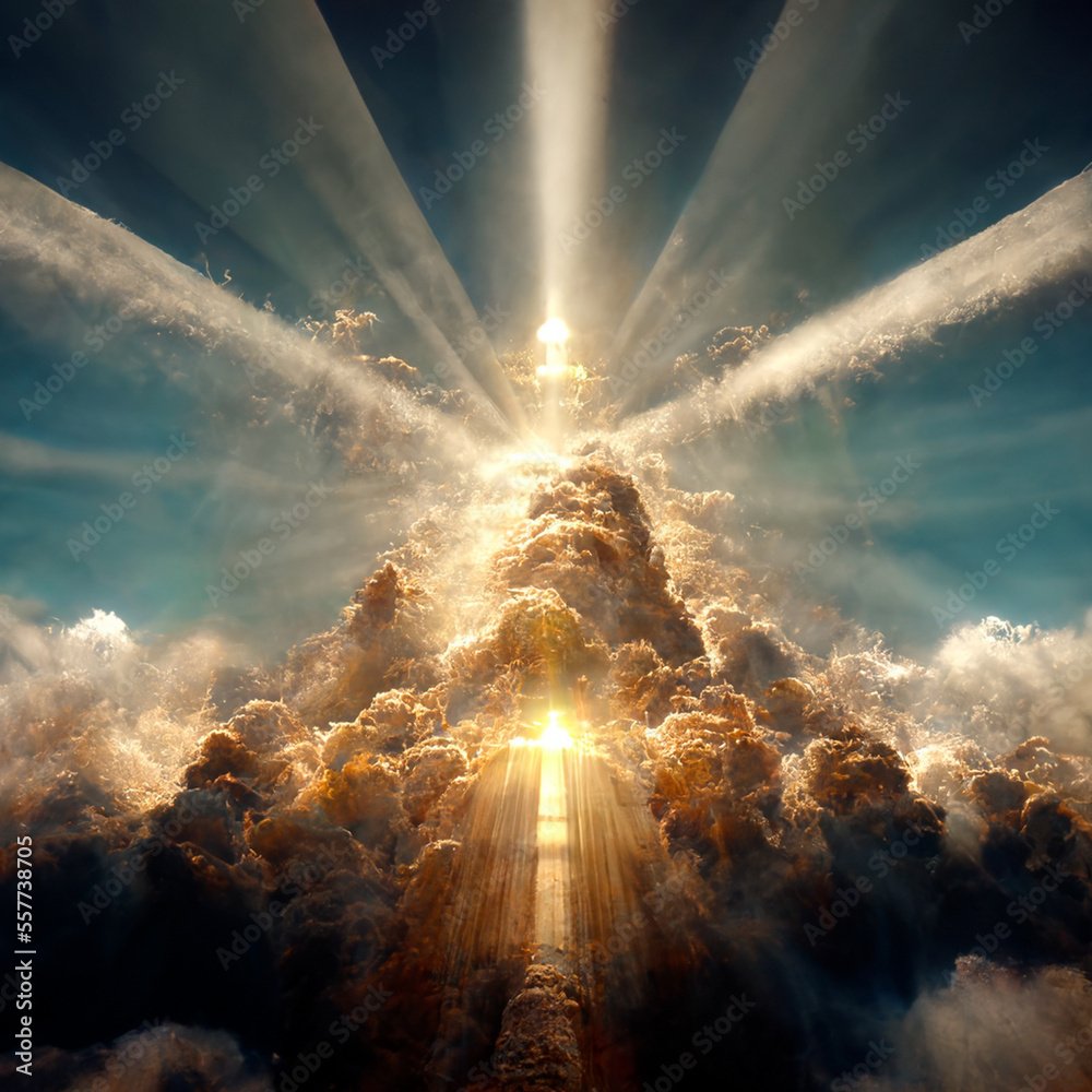 light from heavan